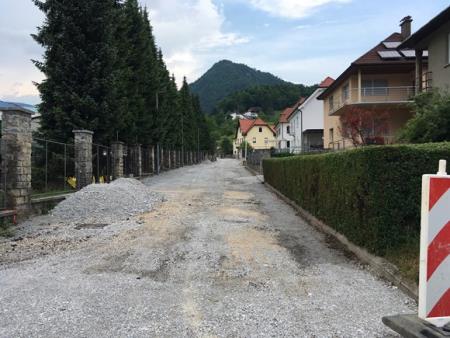 Ureditev Trubarjeve ulice v Laškem 2